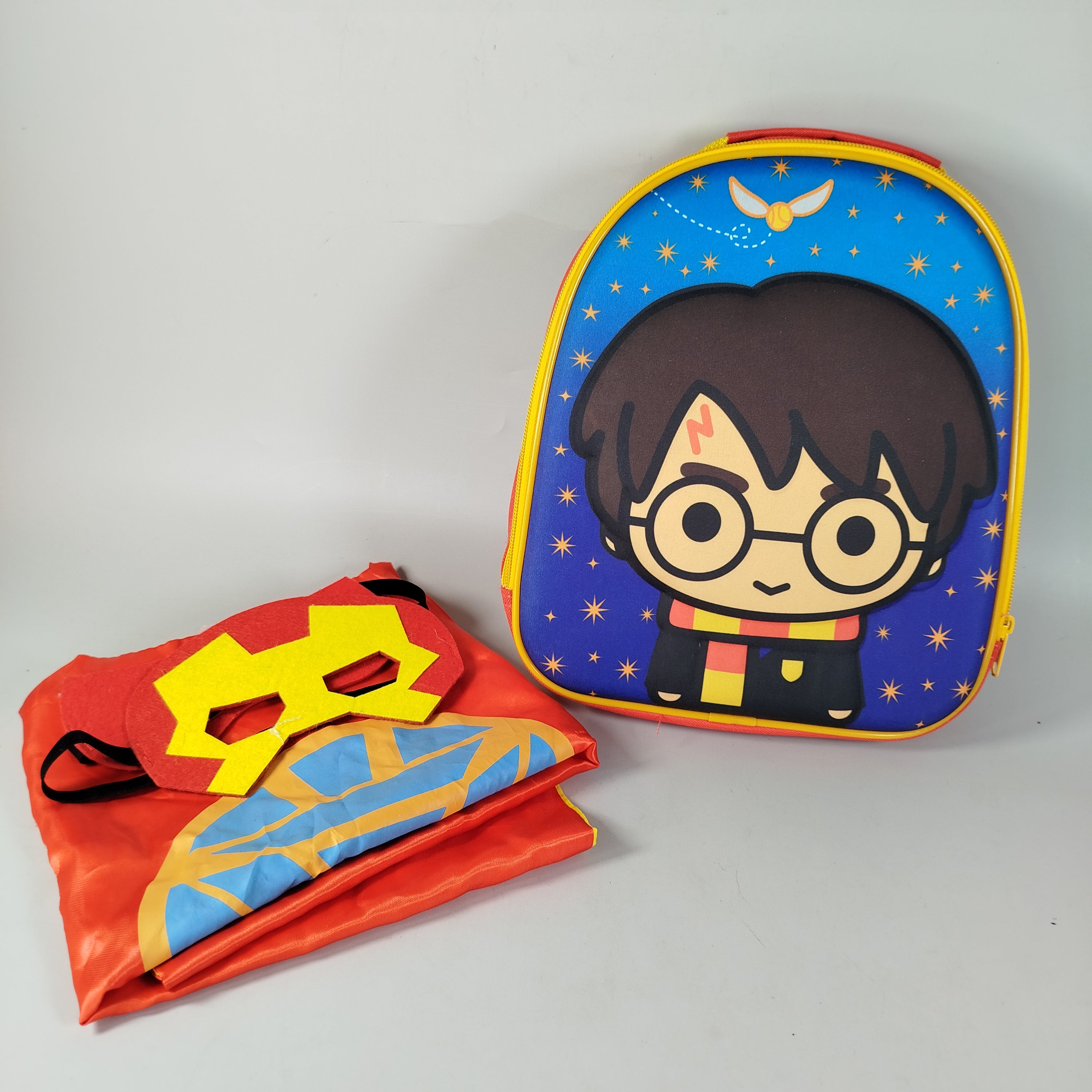 Harry Potter Rucksack & Superhelden-Verkleidungsset Harry Potter Rucksack & Sup